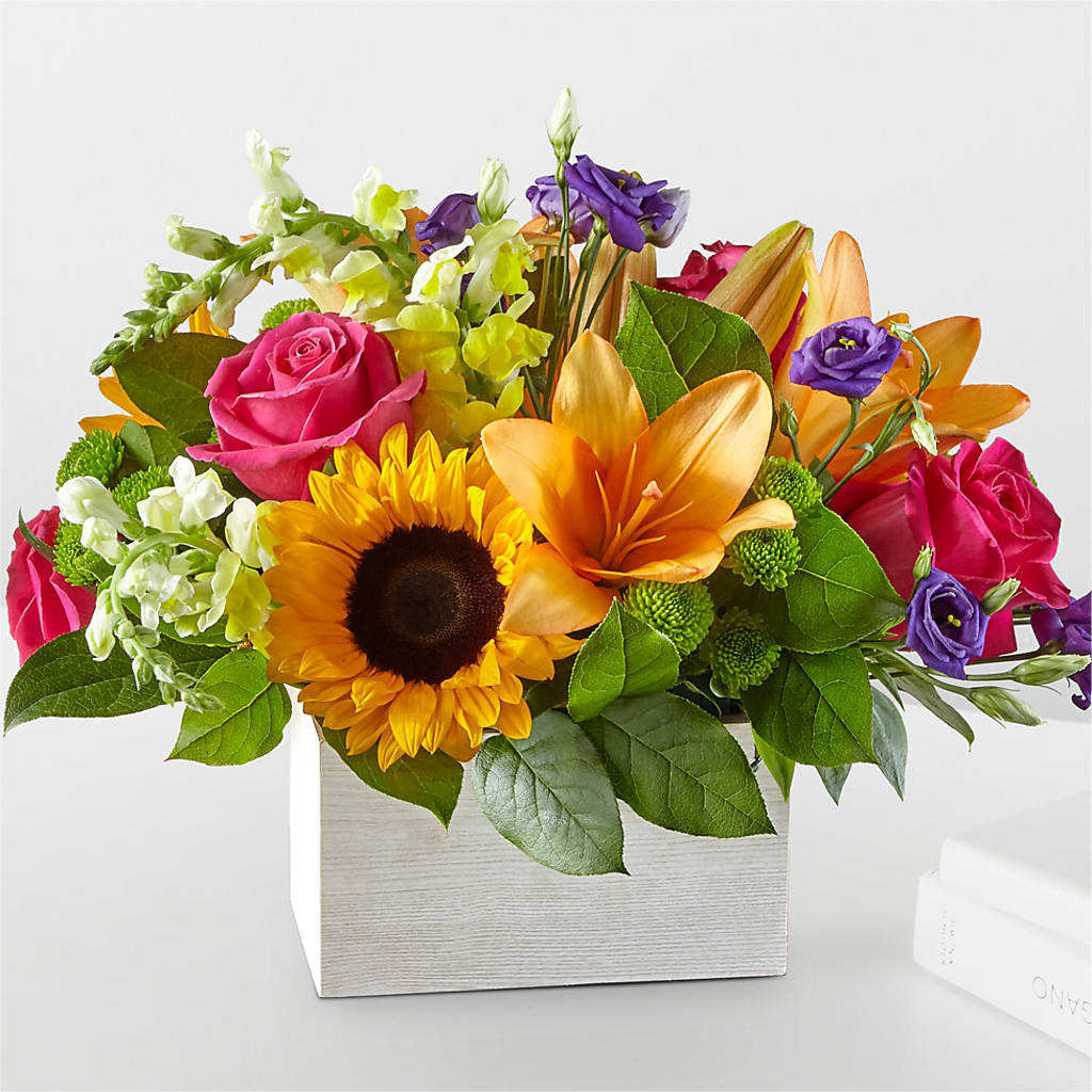 Best Day Box Bouquet – DW FLORALS & GIFTS OF SANTA FE, Santa Fe TX