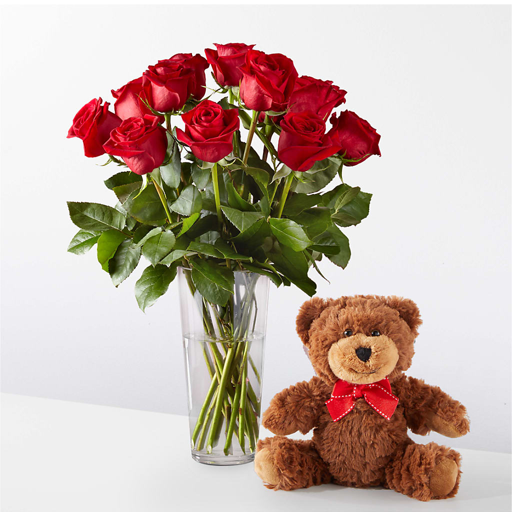 Romantic Long Stem Red Rose Bouquet Bundles – DW FLORALS & GIFTS OF SANTA FE, Santa Fe TX
