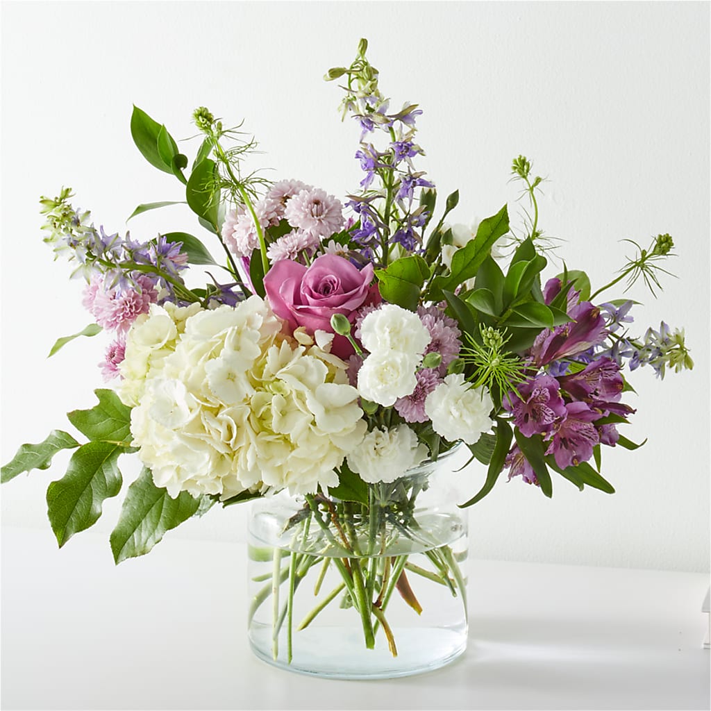 Violet Caress Bouquet – DW FLORALS & GIFTS OF SANTA FE, Santa Fe TX