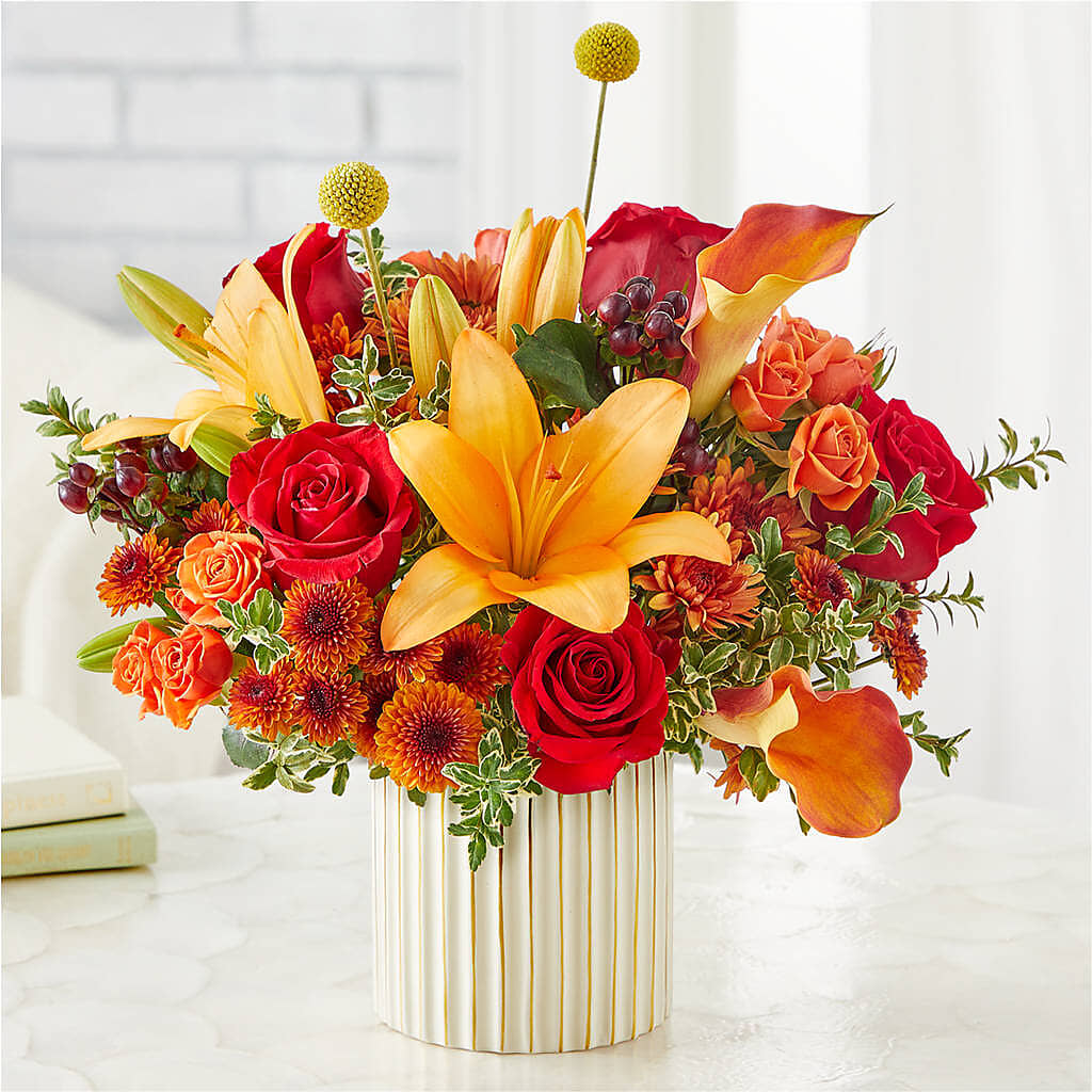 Scarlet Skies Bouquet – DW FLORALS & GIFTS OF SANTA FE, Santa Fe TX
