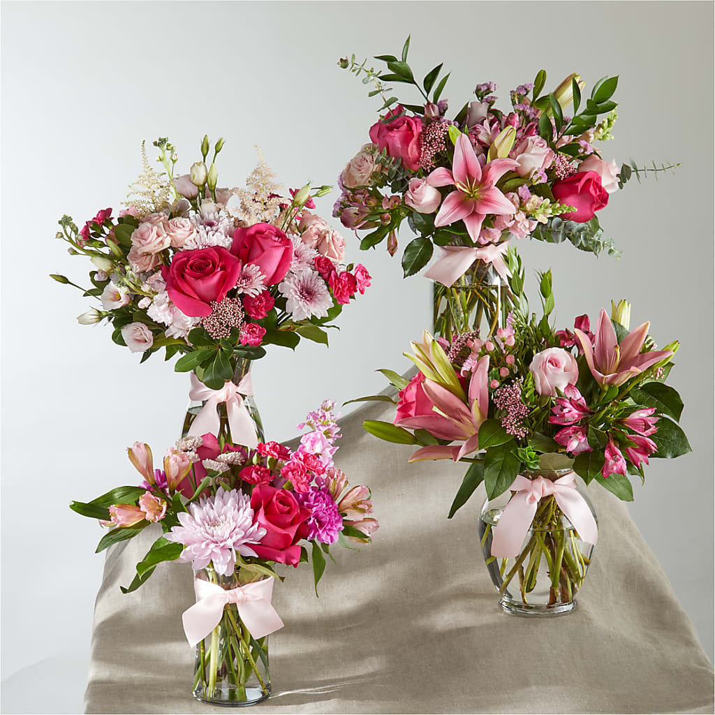 Pink Ribbon - A Florist Original – DW FLORALS & GIFTS OF SANTA FE, Santa Fe TX