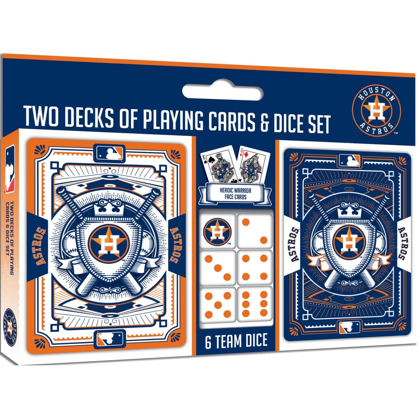 Houston Astros Playing Cards with Dice – DW FLORALS & GIFTS OF SANTA FE, Santa Fe TX