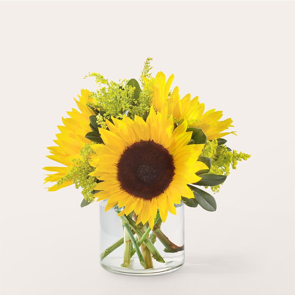 Beaming Sunflower Bouquet – DW FLORALS & GIFTS OF SANTA FE, Santa Fe TX
