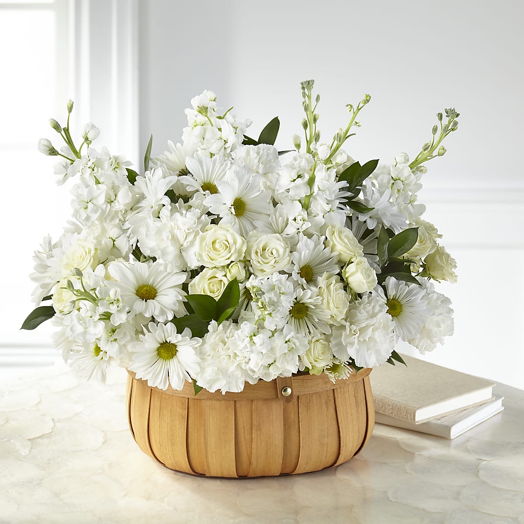 Graceful Garden Basket – DW FLORALS & GIFTS OF SANTA FE, Santa Fe TX