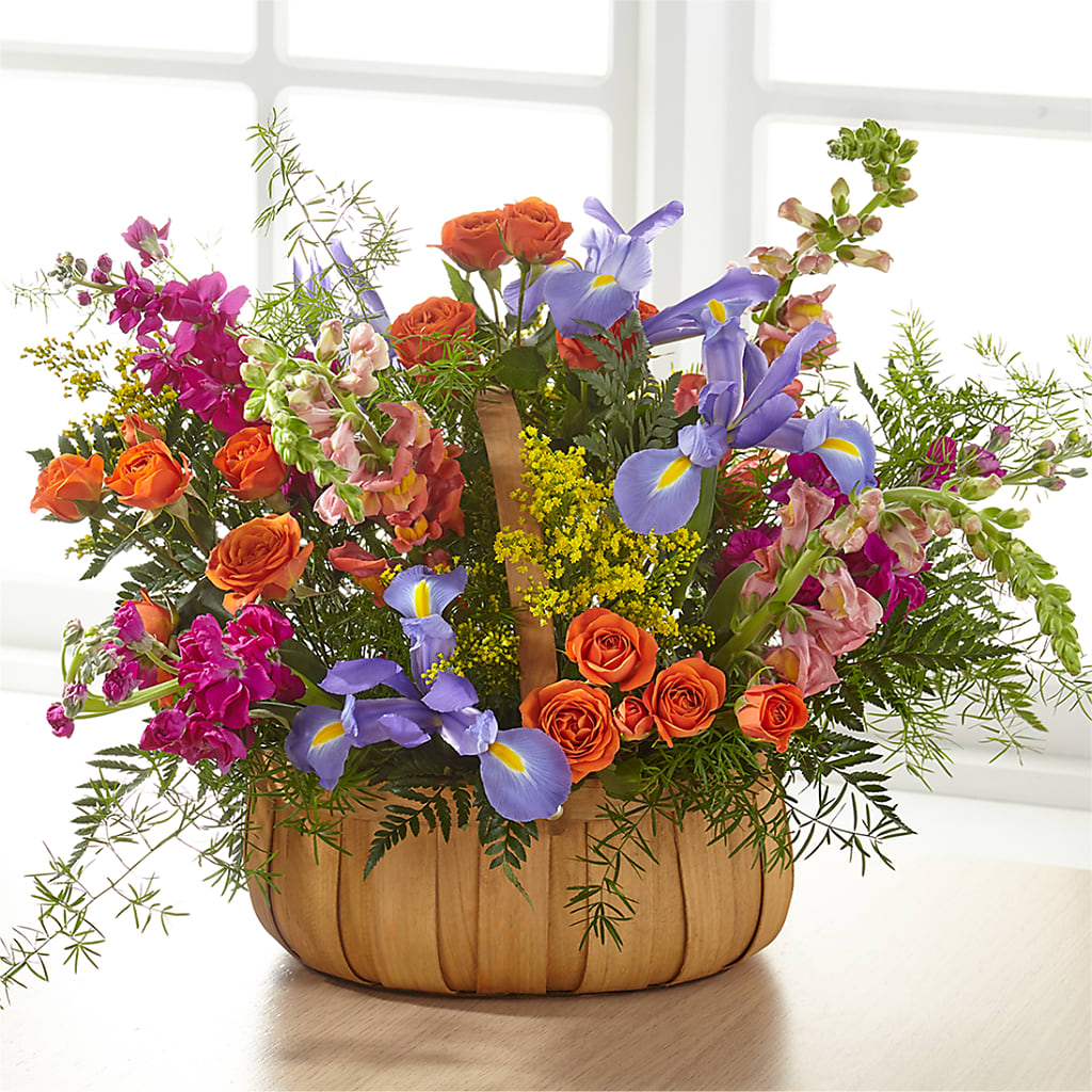 Garden of Life Basket – DW FLORALS & GIFTS OF SANTA FE, Santa Fe TX