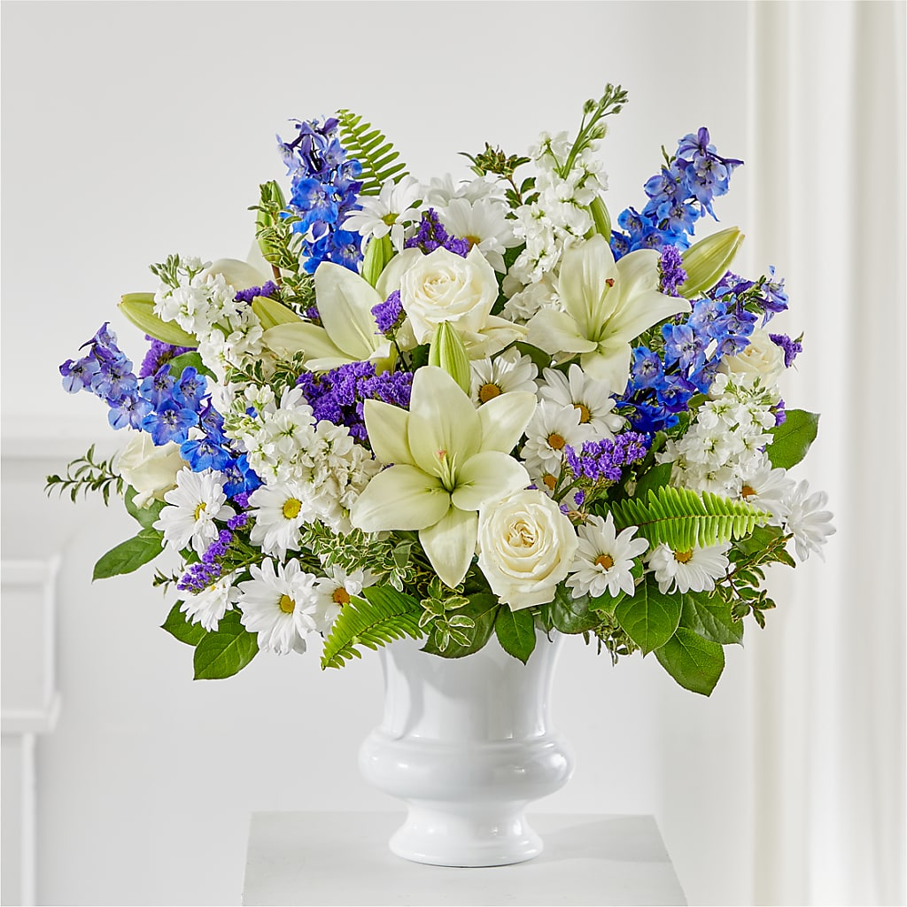 Expressions of Hope Urn Arrangement – DW FLORALS & GIFTS OF SANTA FE, Santa Fe TX