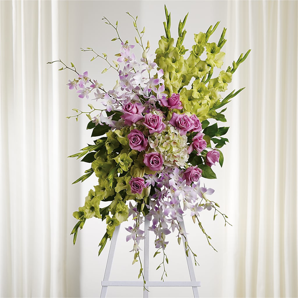 Lasting Legacy Standing Spray – DW FLORALS & GIFTS OF SANTA FE, Santa Fe TX