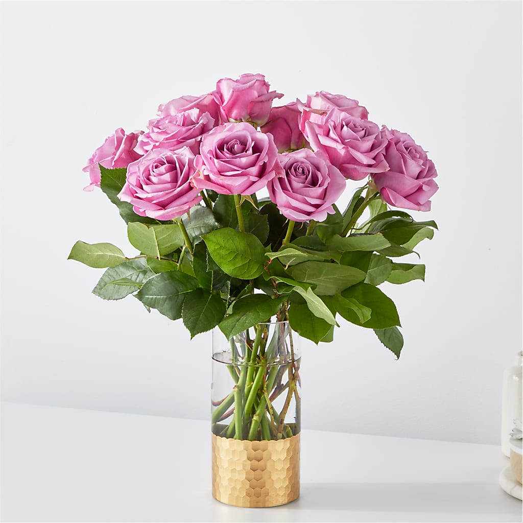 Secret Admirer Lavender Rose Bouquet – DW FLORALS & GIFTS OF SANTA FE, Santa Fe TX