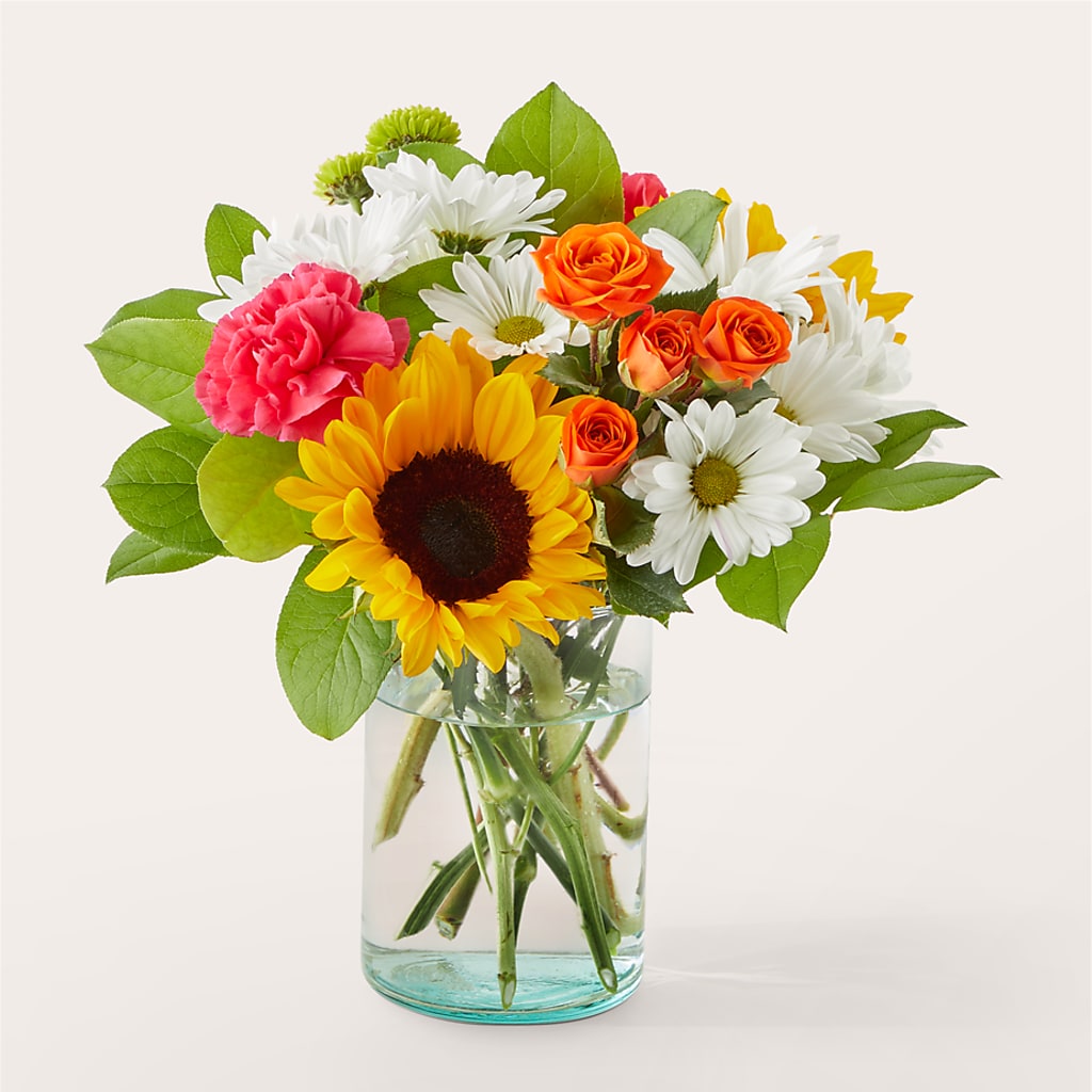 Sun-drenched Blooms Bouquet – DW FLORALS & GIFTS OF SANTA FE, Santa Fe TX