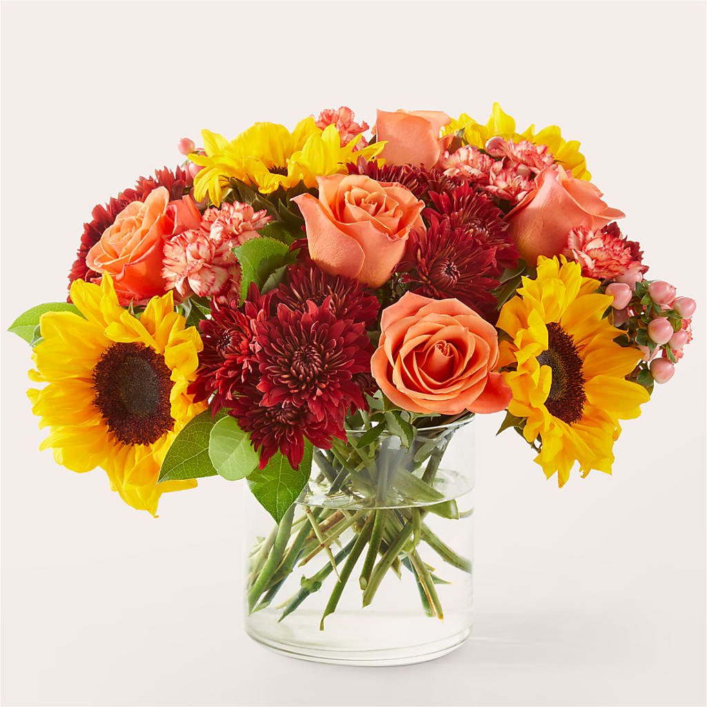 September Sunset Bouquet – DW FLORALS & GIFTS OF SANTA FE, Santa Fe TX