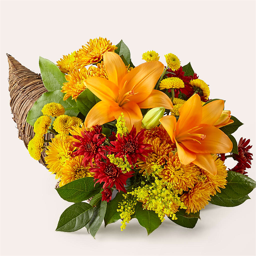 Feast of Color Cornucopia – DW FLORALS & GIFTS OF SANTA FE, Santa Fe TX