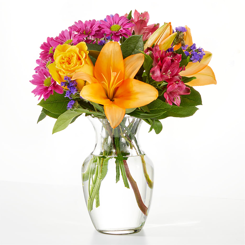Colorful Visions Bouquet – DW FLORALS & GIFTS OF SANTA FE, Santa Fe TX