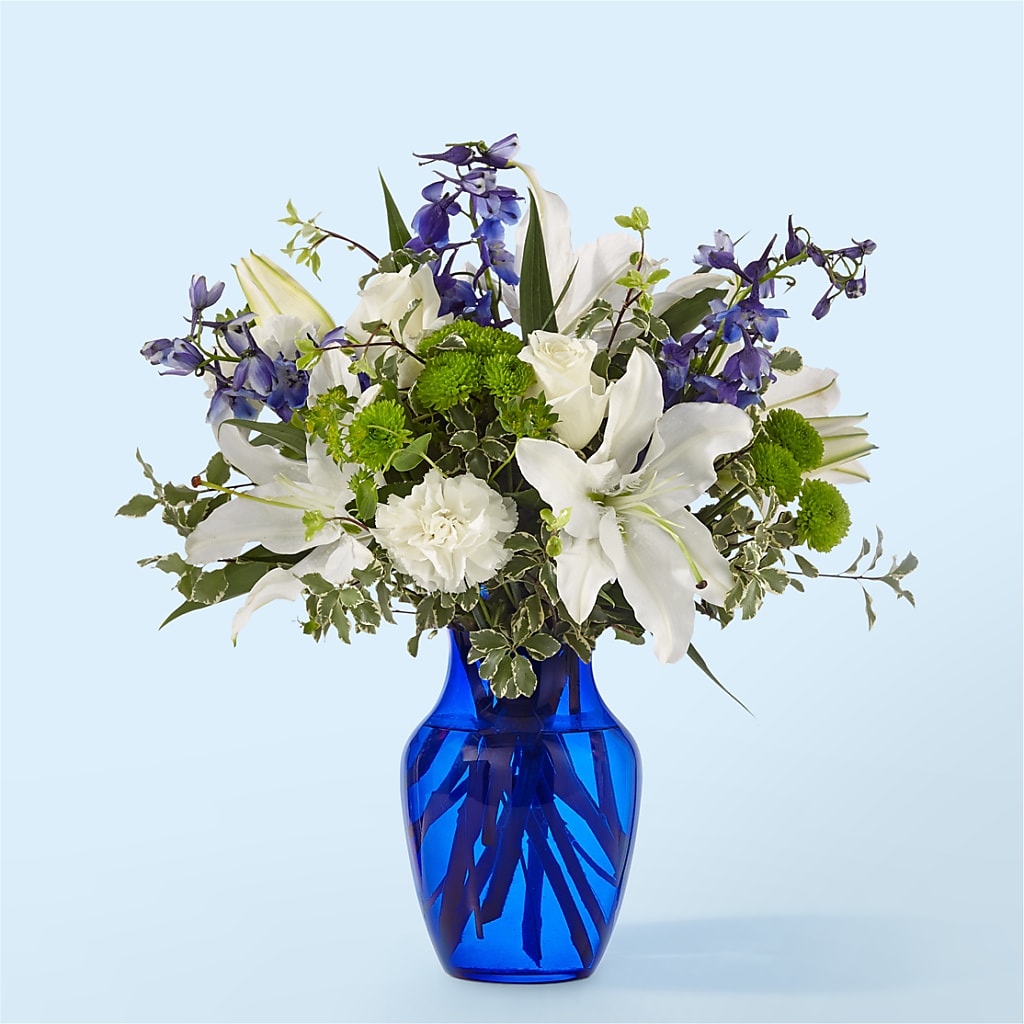 Santorini Bouquet – DW FLORALS & GIFTS OF SANTA FE, Santa Fe TX