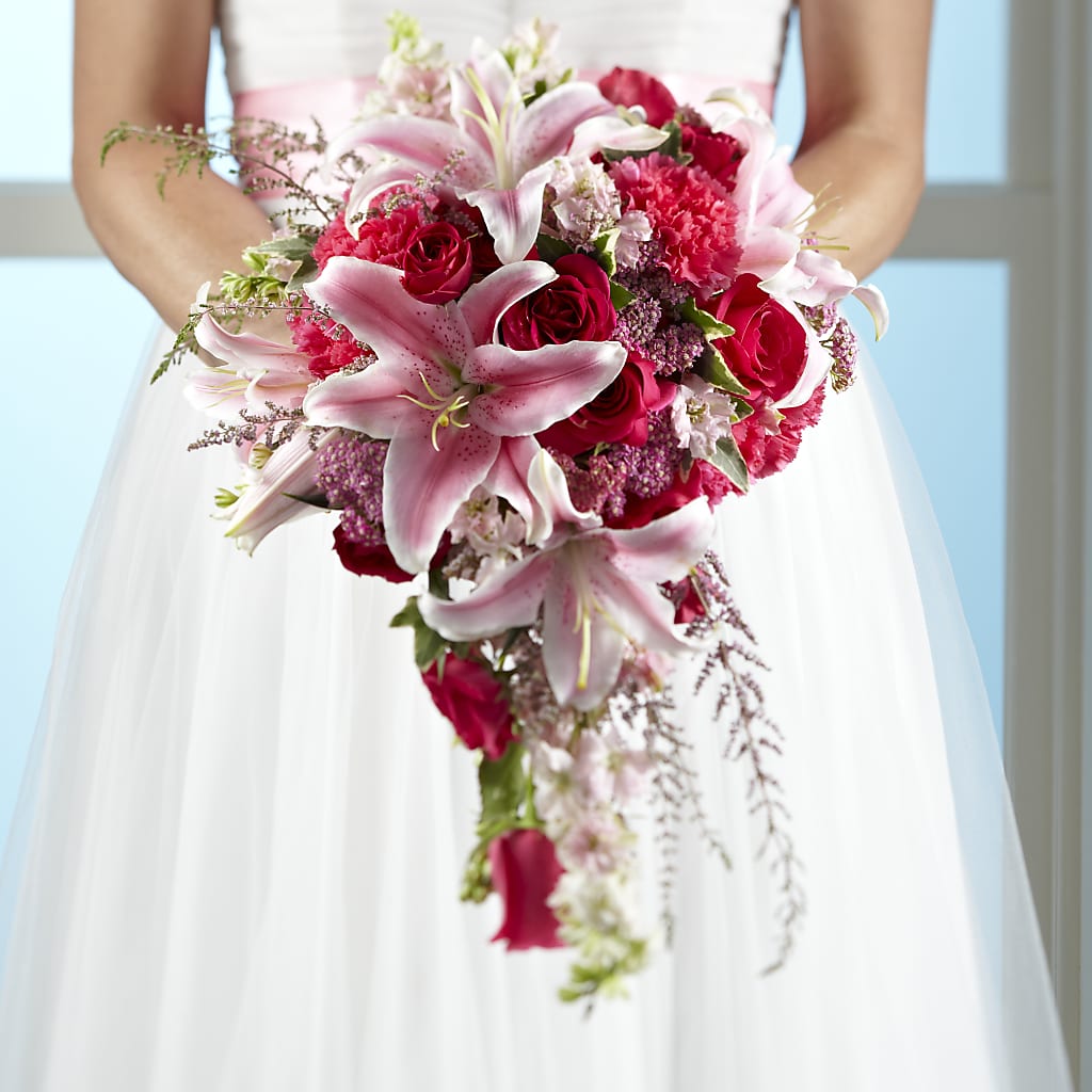 Lily & Rose Bouquet – DW FLORALS & GIFTS OF SANTA FE, Santa Fe TX