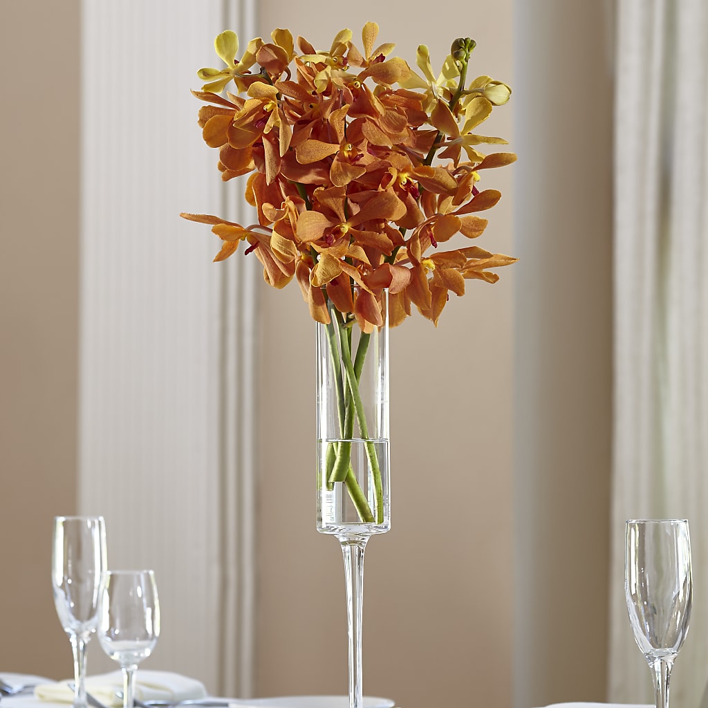 Orange Mokara Bouquet – DW FLORALS & GIFTS OF SANTA FE, Santa Fe TX