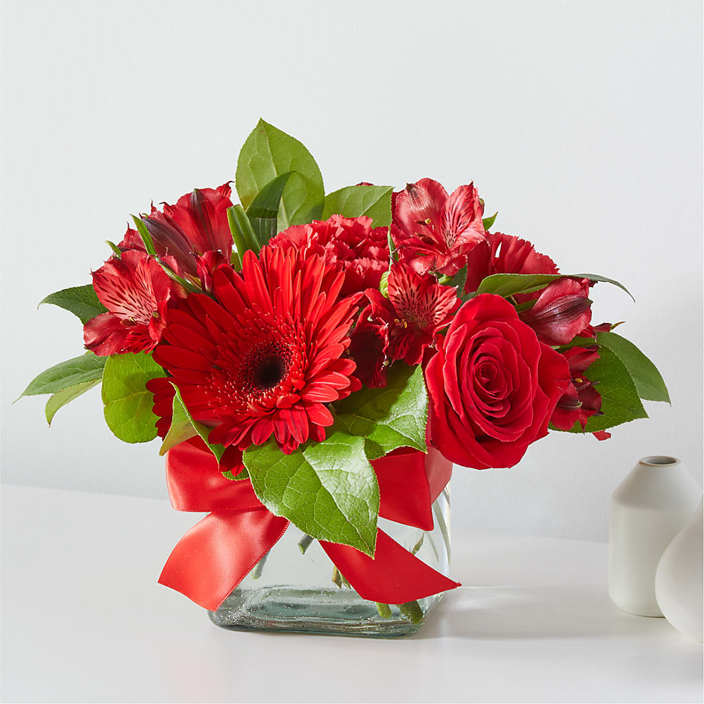Red Hot Bouquet – DW FLORALS & GIFTS OF SANTA FE, Santa Fe TX