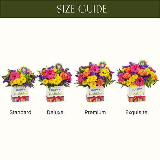Birthday Brights Bouquet – DW FLORALS & GIFTS OF SANTA FE, Santa Fe TX