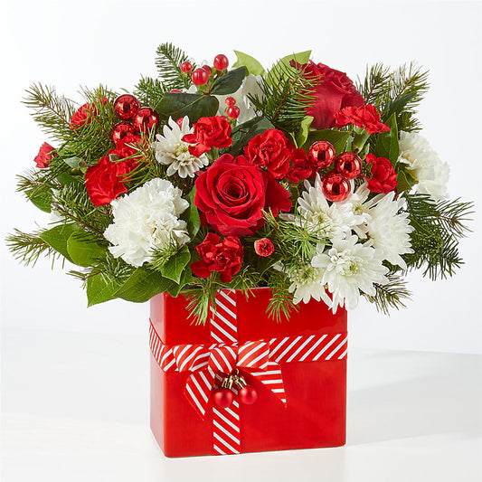 Presents Under the Tree Bouquet – DW FLORALS & GIFTS OF SANTA FE, Santa Fe TX