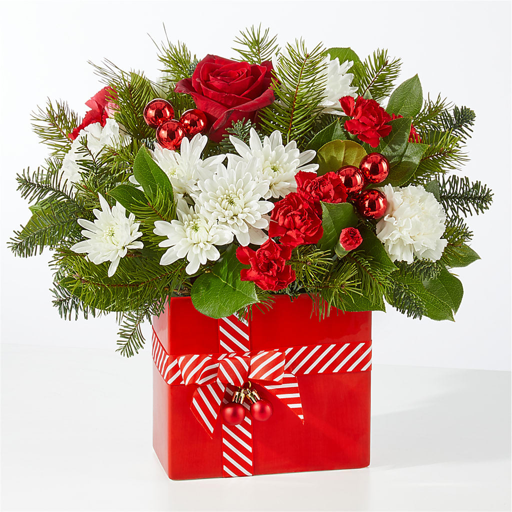 Presents Under the Tree Bouquet – DW FLORALS & GIFTS OF SANTA FE, Santa Fe TX