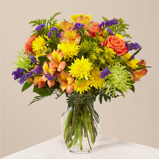 Marmalade Skies Bouquet – DW FLORALS & GIFTS OF SANTA FE, Santa Fe TX