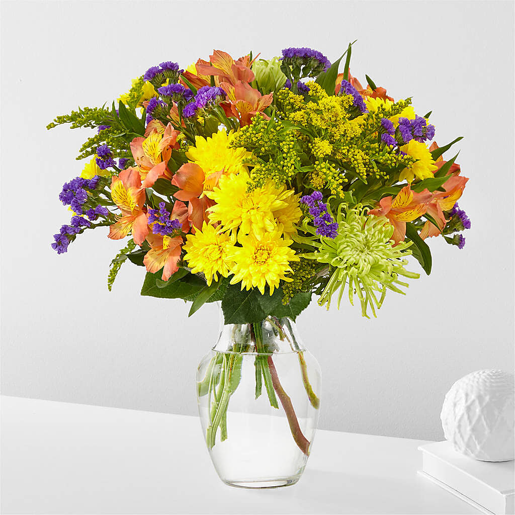 Marmalade Skies Bouquet – DW FLORALS & GIFTS OF SANTA FE, Santa Fe TX