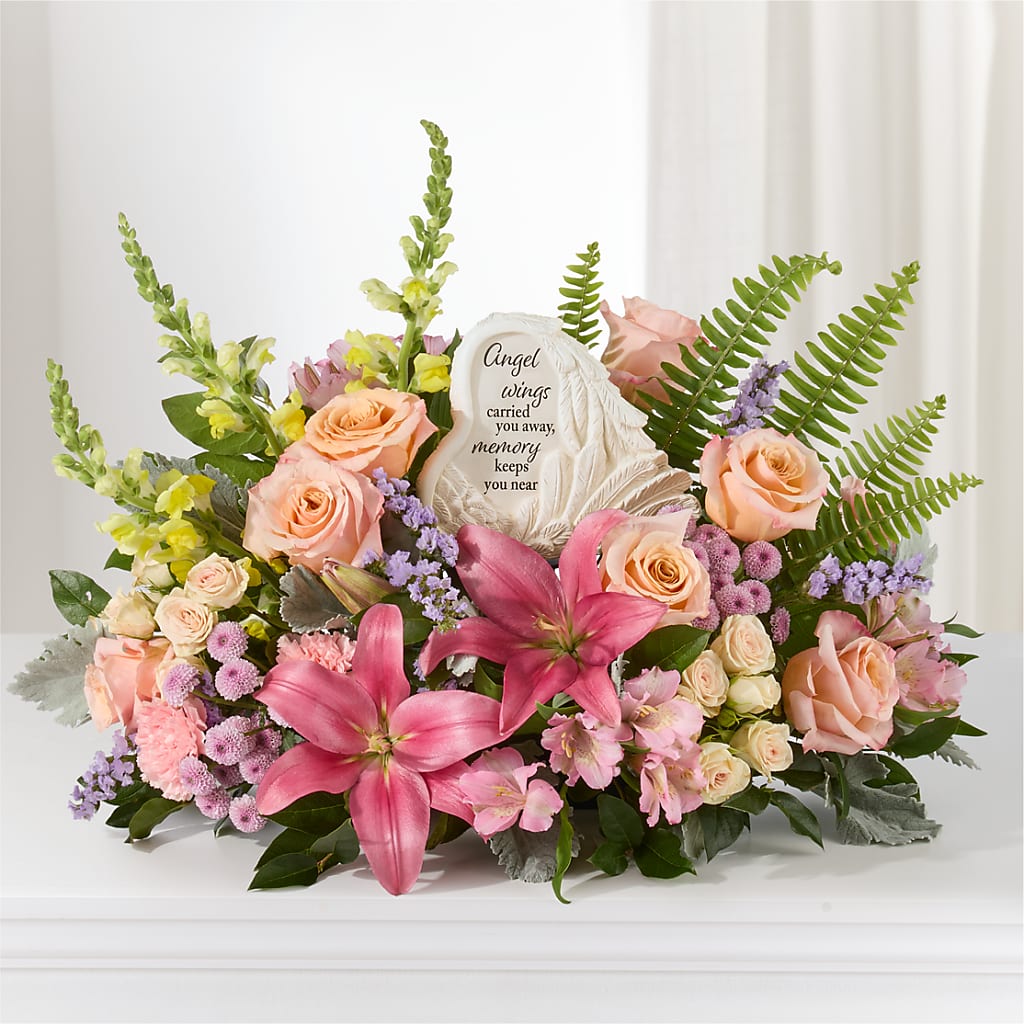 Gentle Light Arrangement – DW FLORALS & GIFTS OF SANTA FE, Santa Fe TX