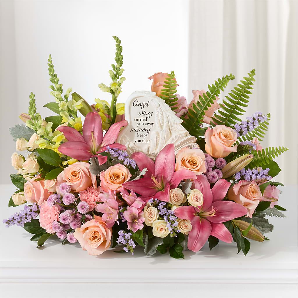 Gentle Light Arrangement – DW FLORALS & GIFTS OF SANTA FE, Santa Fe TX