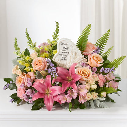 Gentle Light Arrangement – DW FLORALS & GIFTS OF SANTA FE, Santa Fe TX