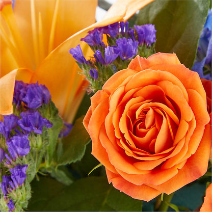 Radiant Citrus Box Bouquet – DW FLORALS & GIFTS OF SANTA FE, Santa Fe TX