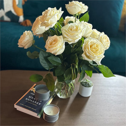 Long Stem Yellow Rose Bouquet – DW FLORALS & GIFTS OF SANTA FE, Santa Fe TX