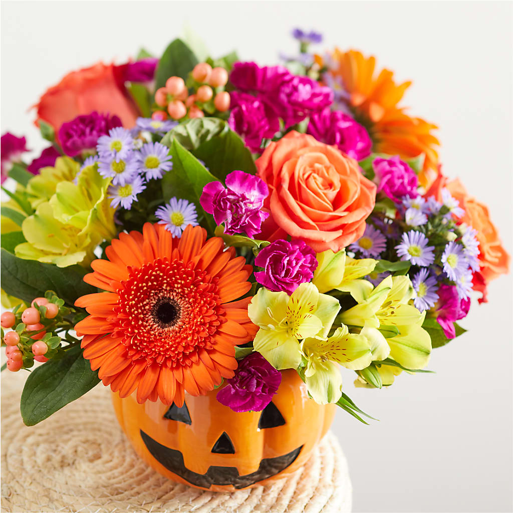 Tricks & Treats Pumpkin – DW FLORALS & GIFTS OF SANTA FE, Santa Fe TX