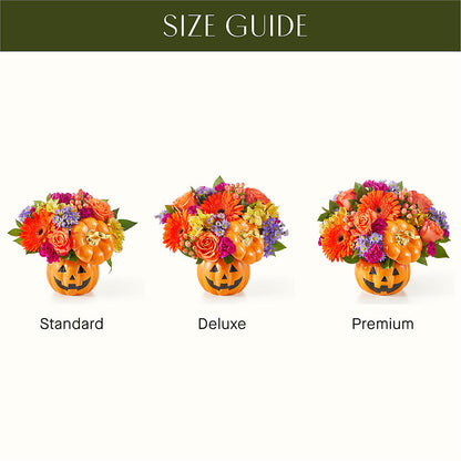Tricks & Treats Pumpkin – DW FLORALS & GIFTS OF SANTA FE, Santa Fe TX