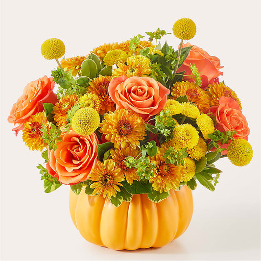 Gourdgeous Pumpkin – DW FLORALS & GIFTS OF SANTA FE, Santa Fe TX