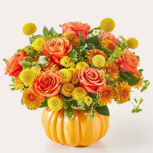 Gourdgeous Pumpkin – DW FLORALS & GIFTS OF SANTA FE, Santa Fe TX
