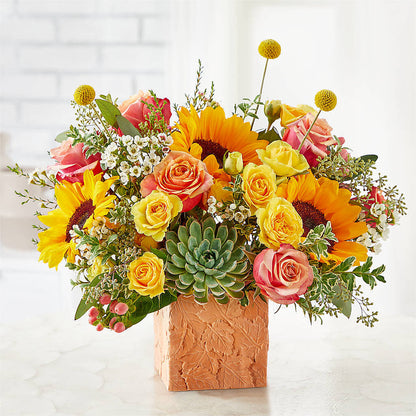 Sunflower Season Bouquet – DW FLORALS & GIFTS OF SANTA FE, Santa Fe TX