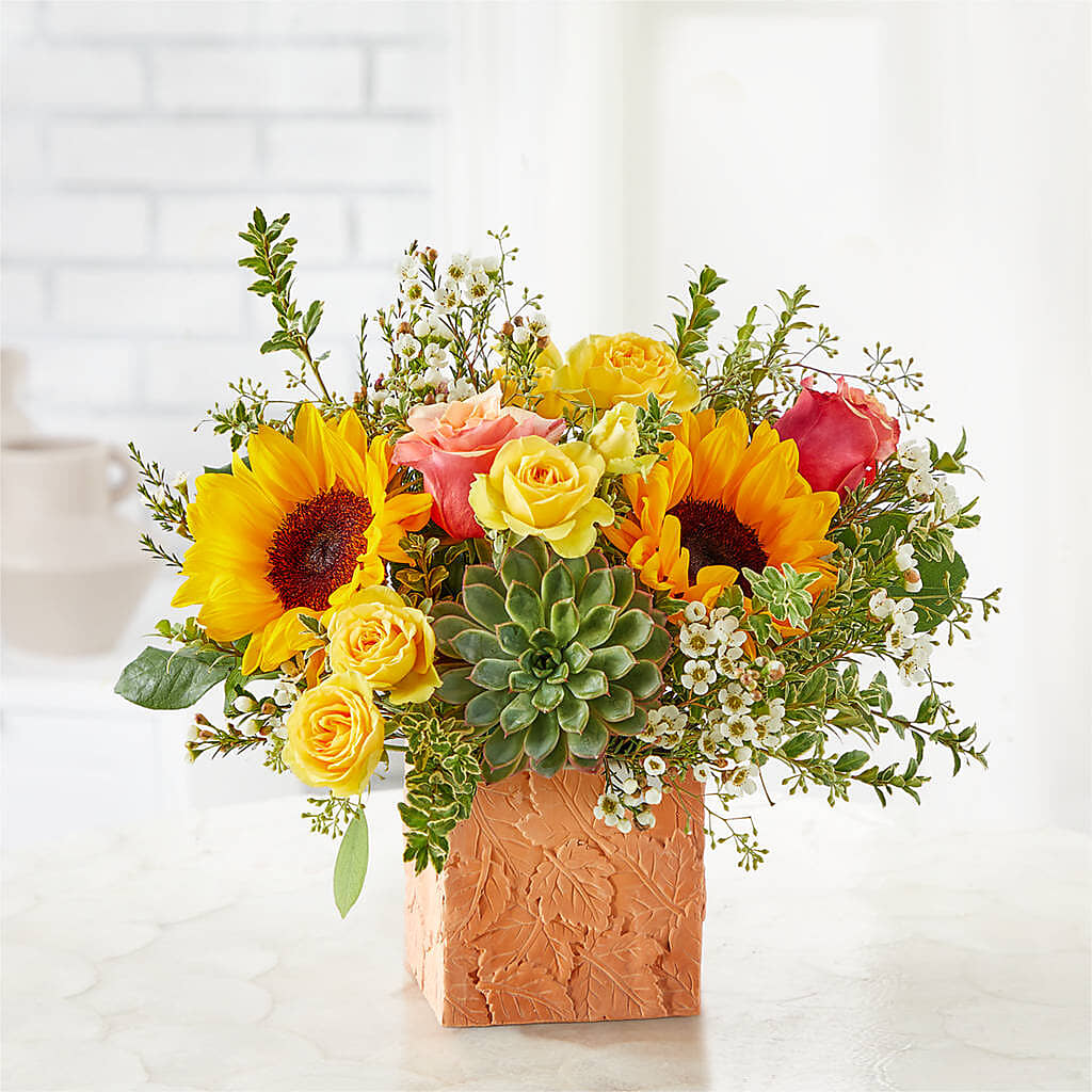 Sunflower Season Bouquet – DW FLORALS & GIFTS OF SANTA FE, Santa Fe TX