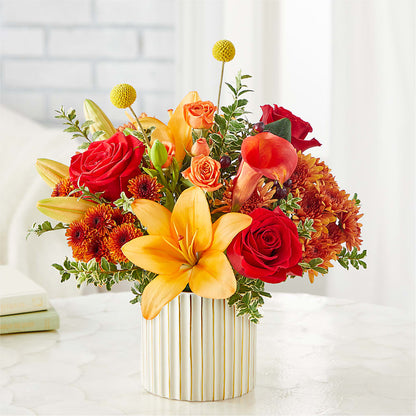 Scarlet Skies Bouquet – DW FLORALS & GIFTS OF SANTA FE, Santa Fe TX