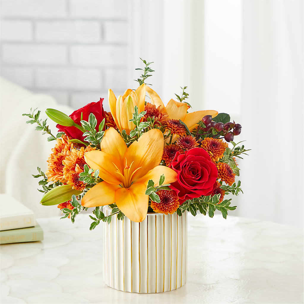 Scarlet Skies Bouquet – DW FLORALS & GIFTS OF SANTA FE, Santa Fe TX