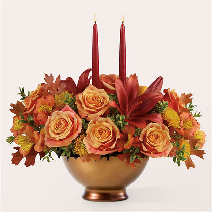 Harvest Table Centerpiece – DW FLORALS & GIFTS OF SANTA FE, Santa Fe TX