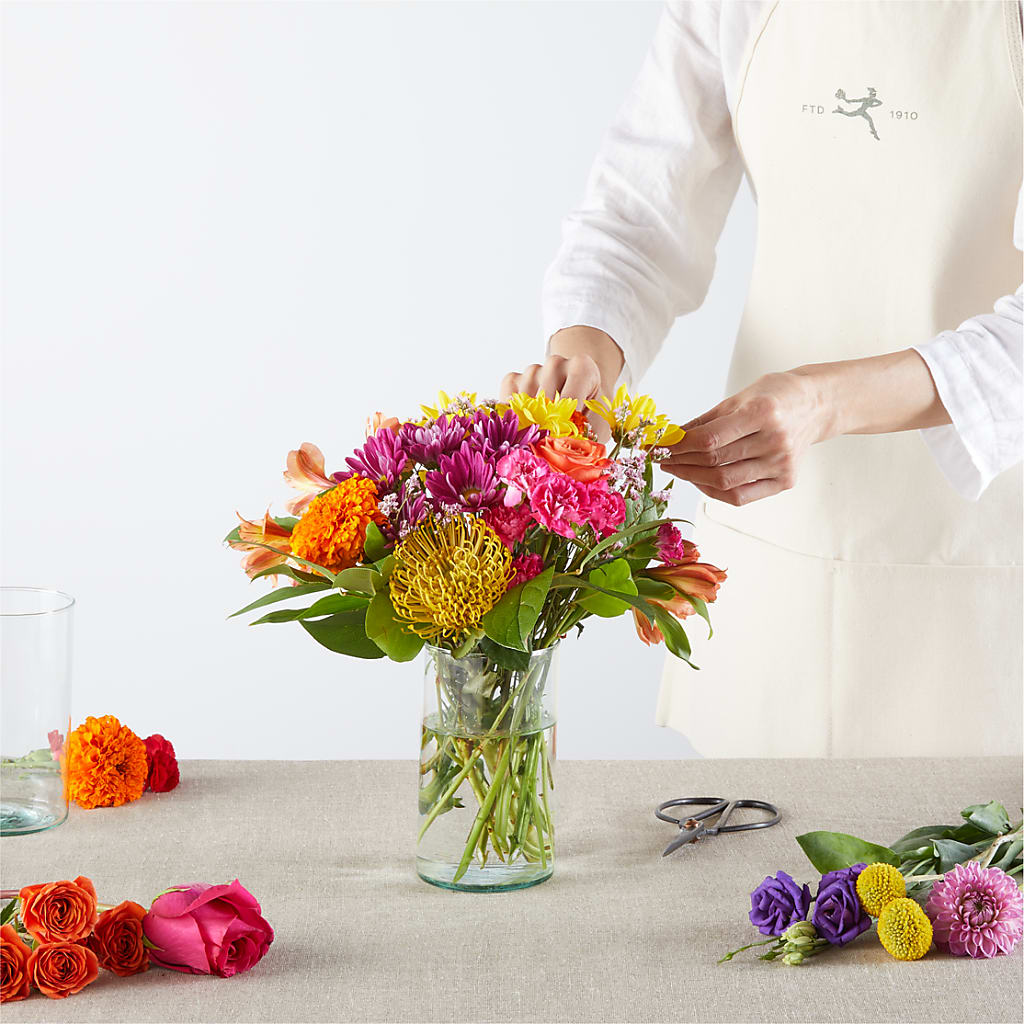 Feast of Color – A Florist Original – DW FLORALS & GIFTS OF SANTA FE, Santa Fe TX