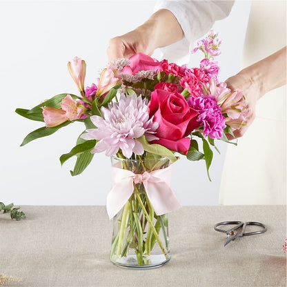 Pink Ribbon - A Florist Original – DW FLORALS & GIFTS OF SANTA FE, Santa Fe TX