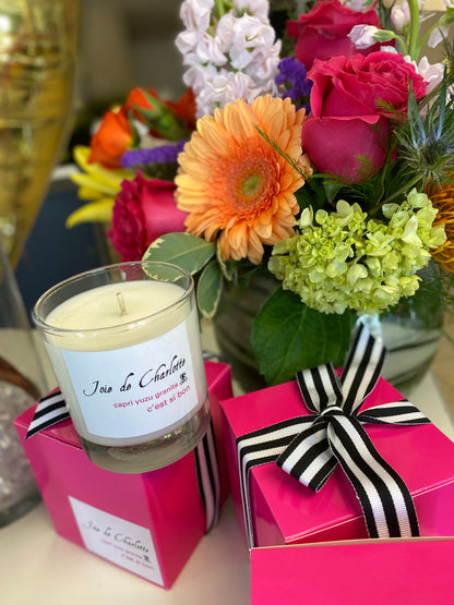 Joie de Charlotte Candle  – DW FLORALS & GIFTS OF SANTA FE, Santa Fe TX
