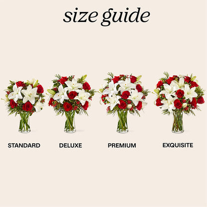 Sparkling Snowflakes Bouquet – DW FLORALS & GIFTS OF SANTA FE, Santa Fe TX