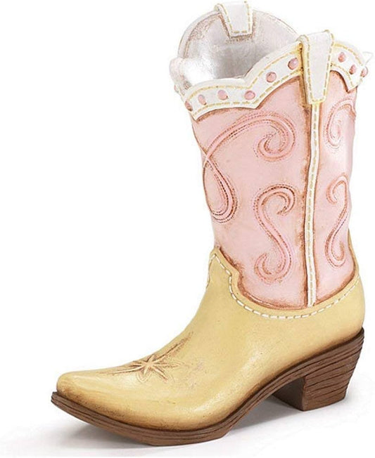 Pink Ladies Cowgirl Boot Vase – DW FLORALS & GIFTS OF SANTA FE, Santa Fe TX