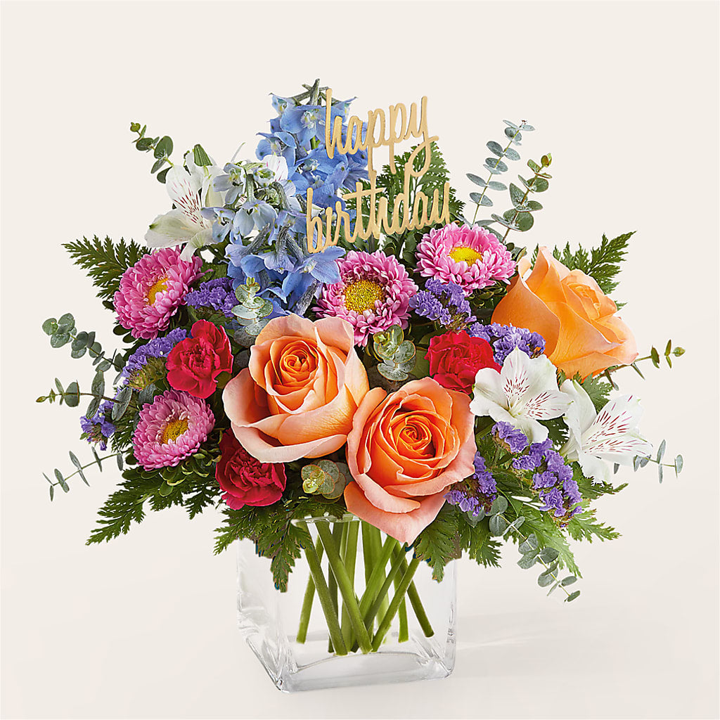 Birthday Bash Bouquet – DW FLORALS & GIFTS OF SANTA FE, Santa Fe TX