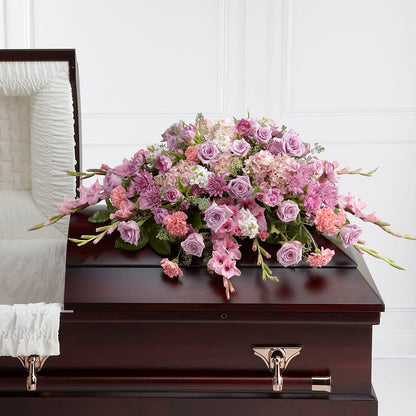 Immorata Casket Spray – DW FLORALS & GIFTS OF SANTA FE, Santa Fe TX
