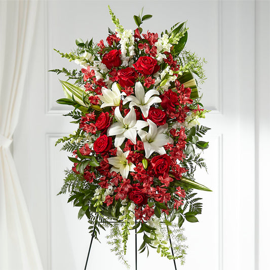 Everlasting Memory Standing Spray – DW FLORALS & GIFTS OF SANTA FE, Santa Fe TX