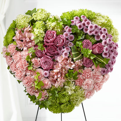 Heartwarming Standing Heart – DW FLORALS & GIFTS OF SANTA FE, Santa Fe TX