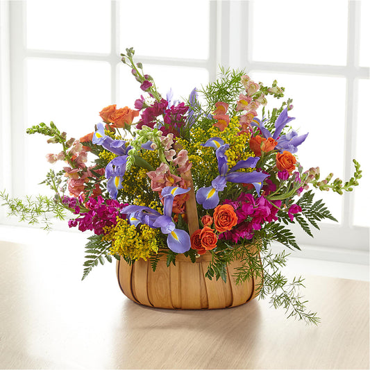 Garden of Life Basket – DW FLORALS & GIFTS OF SANTA FE, Santa Fe TX