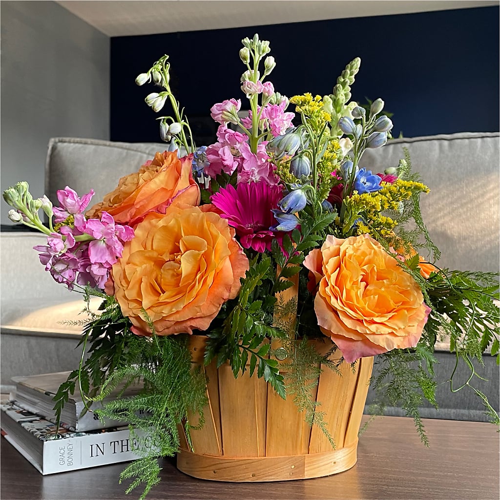 Garden of Life Basket – DW FLORALS & GIFTS OF SANTA FE, Santa Fe TX